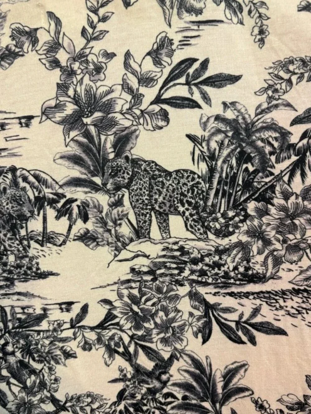 L'AGENCE Ressi Safari Toile Print Tee - NWT - XL - Picture 3 of 4